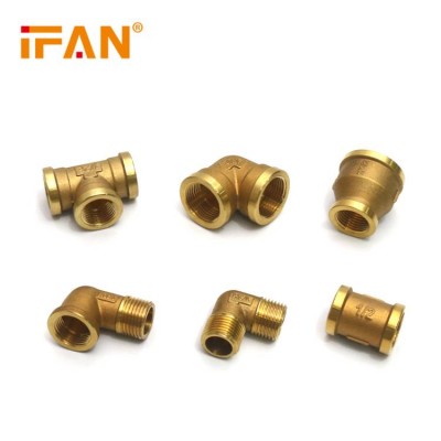 Hot Sale Brass Forged Fittings Quick Connector Brass Reduce Coupling Plumbing Copper Pipe Pipe And Forged Fittings