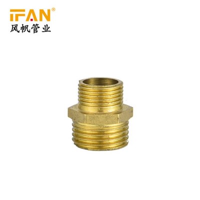 Ifan Brass Fittings Copper Fitting Brass Reducing Nipple