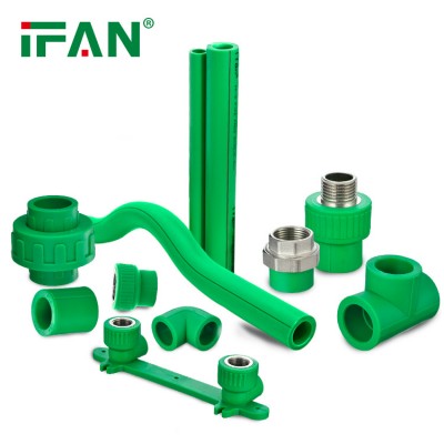 High Quality Green PPR Elbow Water Pipes PPR Fittings Manufacturer