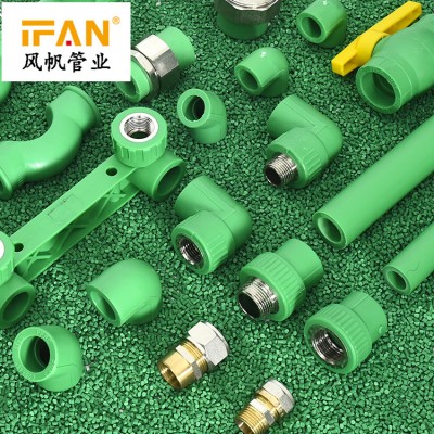 Wholesale Ifan PPR Pipe Germany Technology DIN 8077/8078 PPR Pipe Fittings