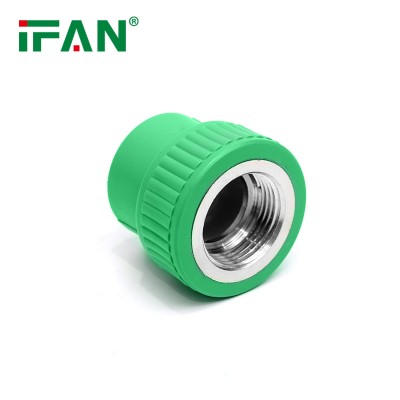 PPR Female Socket Male Socket PPR Pipe Fitting Factory Direct Female Thread Fitting