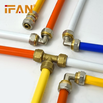 Ifan Pex-Al-Pex Pipe Fittings 58-3 Brass Mterial Copper Fitting